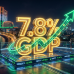 India Q1 GDP 7.8%, Indian Economy News, PM Modi Herculean Feat, Real GDP vs Nominal GDP, Stock Market GDP Impact