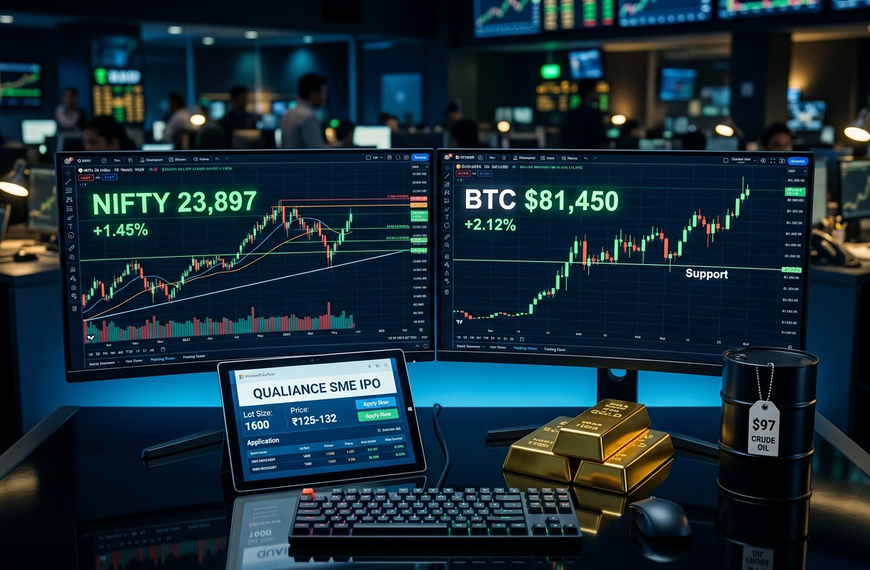 Stock Market Weekend Update (5 Sept): Nifty Ki Wapsi, Qualiance IPO Aur Crypto Trend
