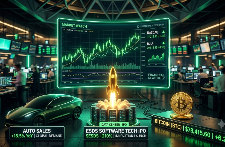 Stock Market Today (1 Sept): Auto Sales Ka Asar, Nifty Volatility Aur ESDS IPO Closing