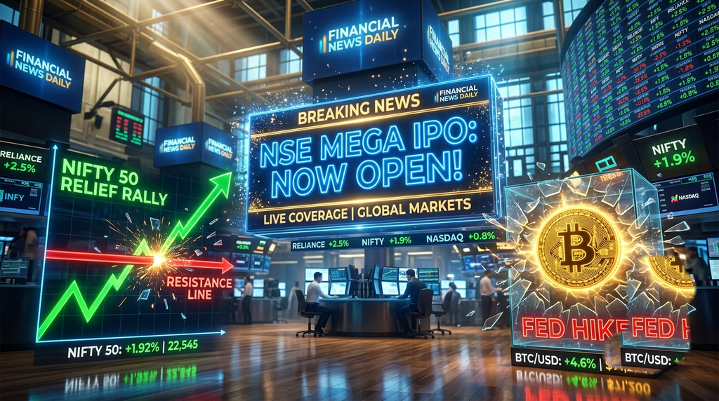 Stock Market Today 10 September Nifty Recovery Prasol IPO Bitcoin Update
