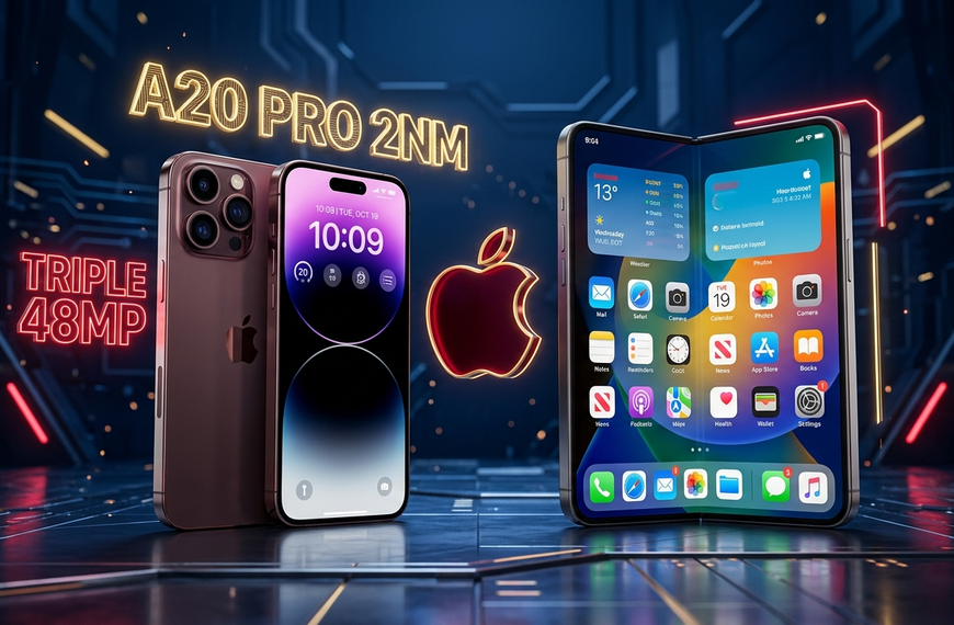 iPhone 18 Pro Max Foldable Ultra Concept A20 Pro Chip Leaks
