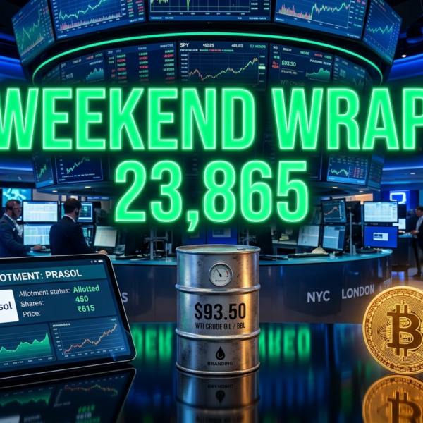 Stock Market Weekend Wrap 12 September Nifty Closing Prasol Allotment Bitcoin