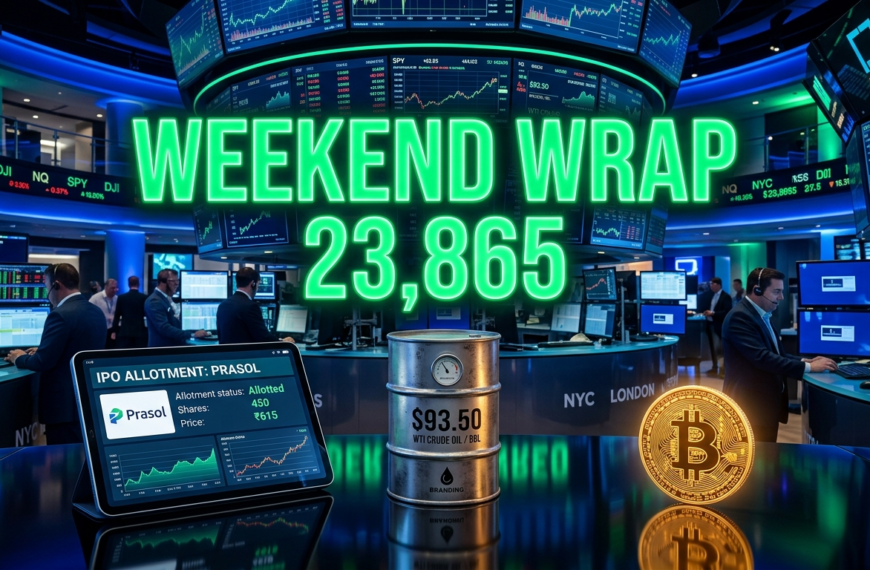 Stock Market Weekend Wrap 12 September Nifty Closing Prasol Allotment Bitcoin