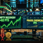 Stock Market Today 10 September Nifty Recovery Prasol IPO Bitcoin Update